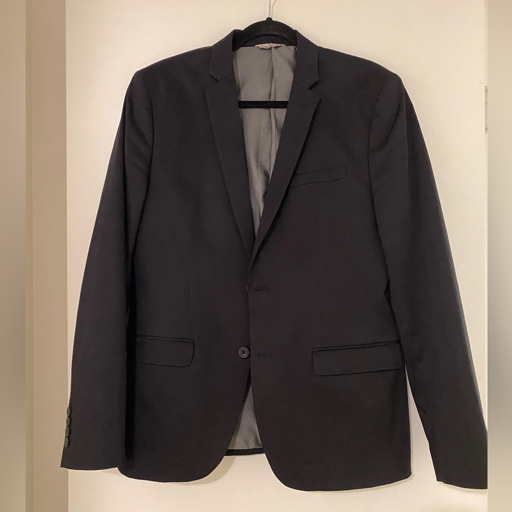 Le Chateau Classic Black Men's Blazer